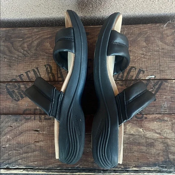 KURU Coda Mesa jet black Black Women's Sandals - Picture 7 of 10